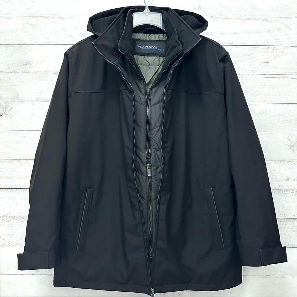 NWT Weatherproof Stretch Ultratech Jacket • Black • Sz XL